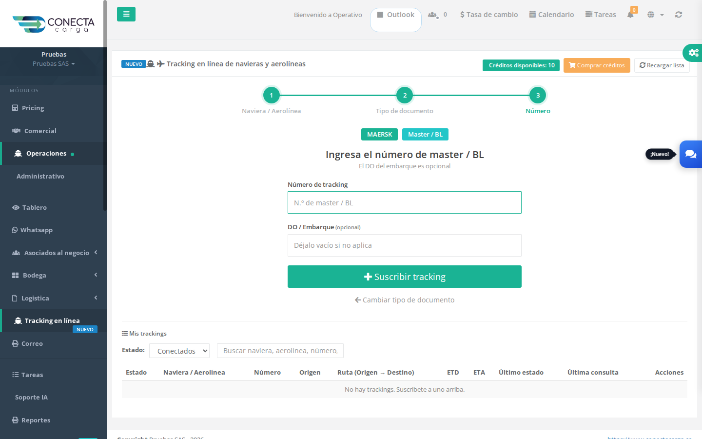 Tipo de documento