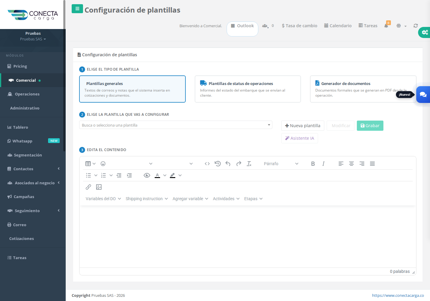 Plantillas